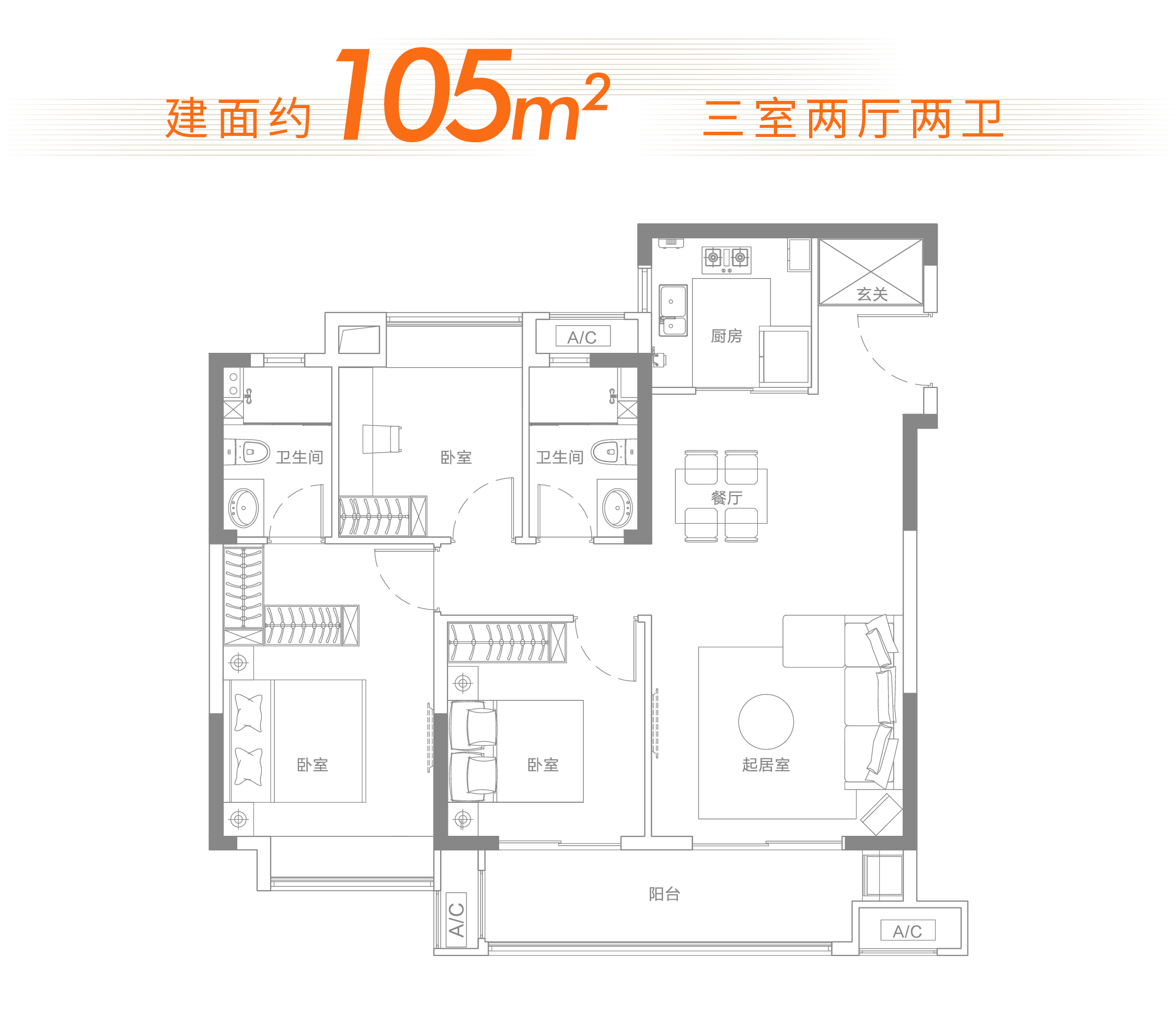 户型图105